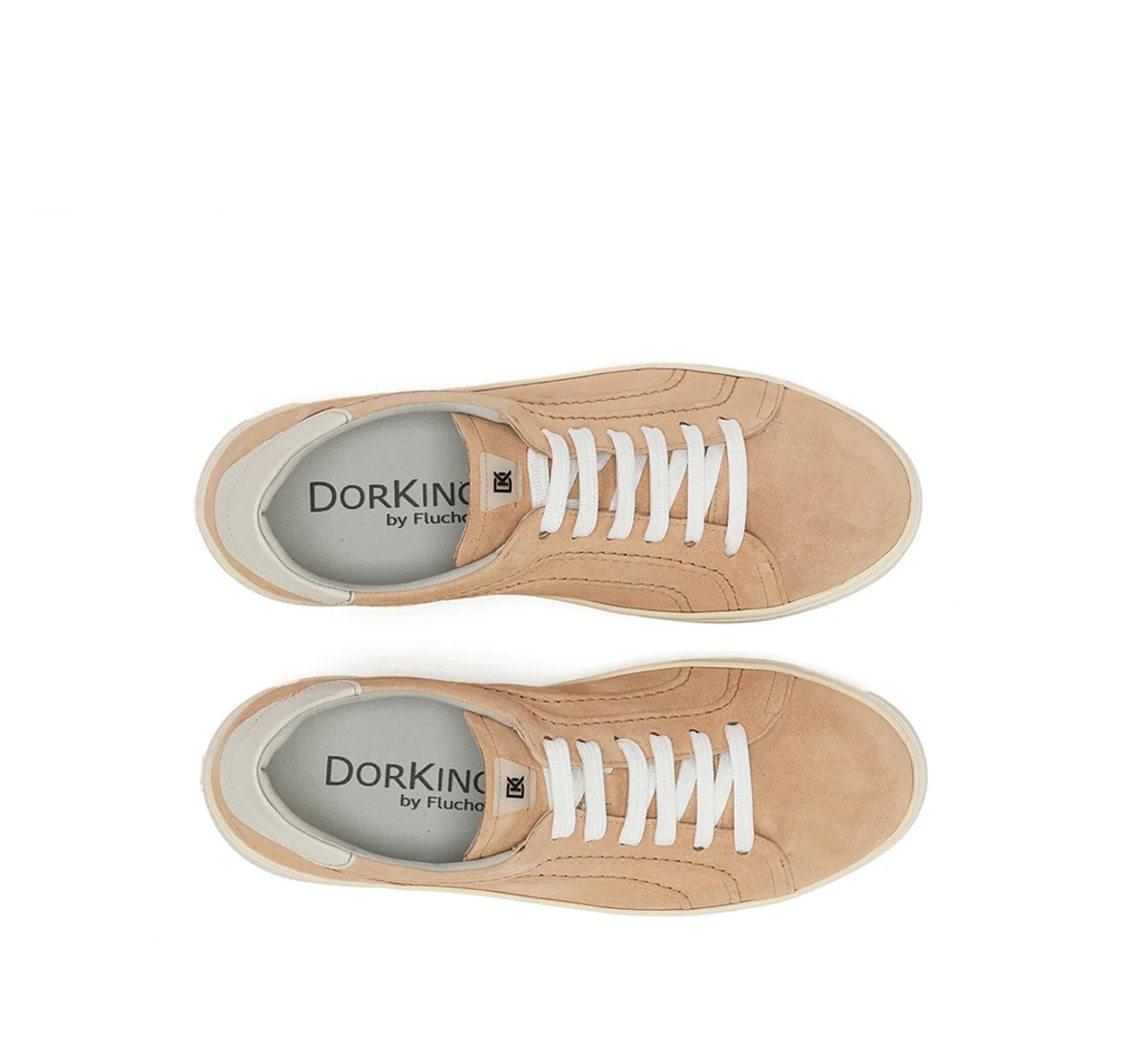 YET D9646 Taupe Turnschuhe - Image 5